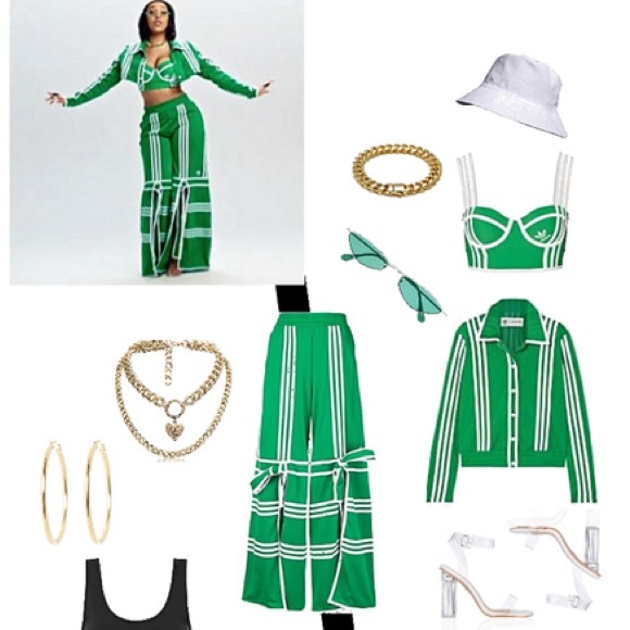 Super Ultra Rare Doja Cat Juicy Adidas X Ji Won Choi Pant From Music Video-Small - Picture 7 of 9